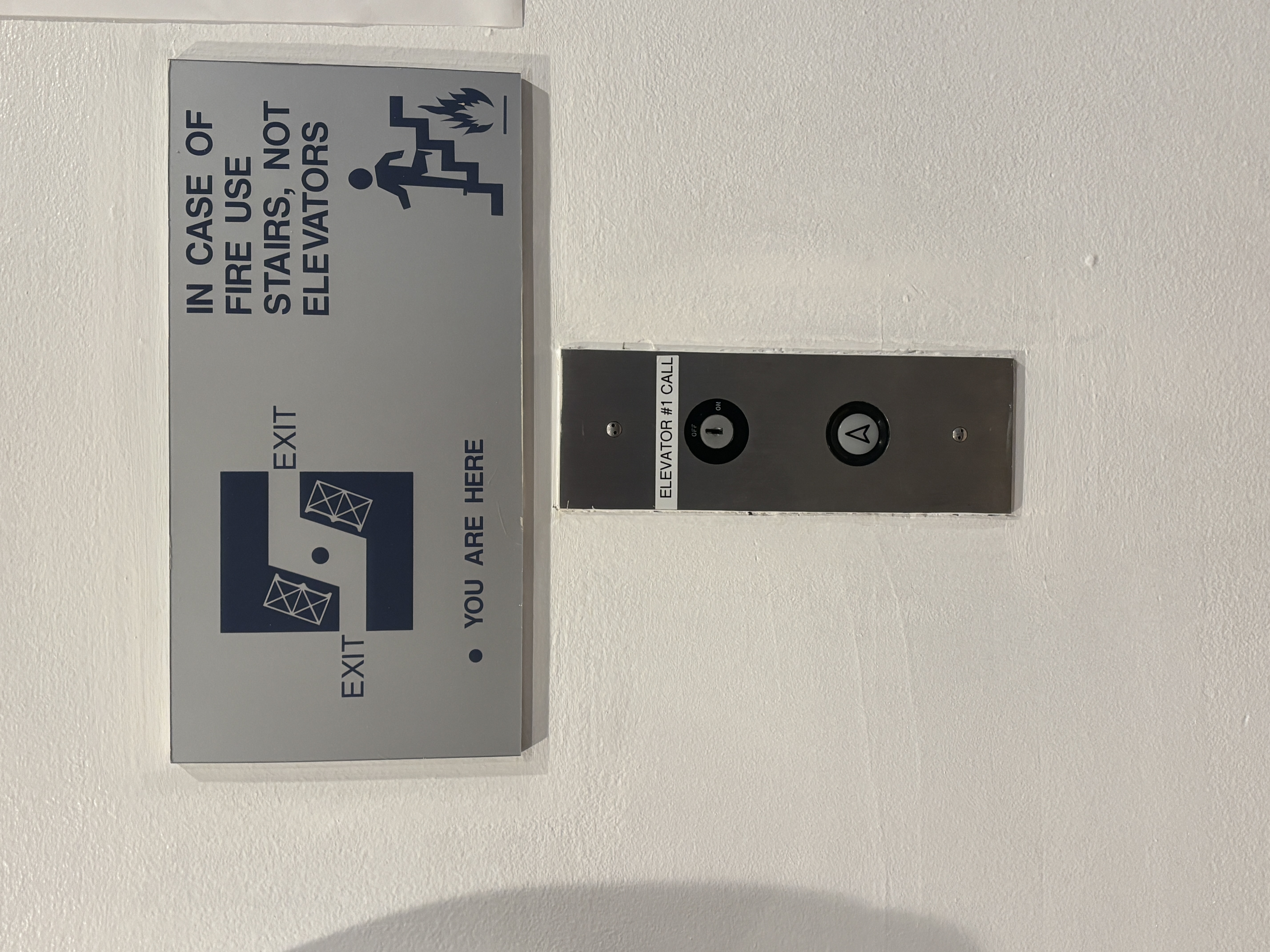 Emergency Wayfinding custom signage